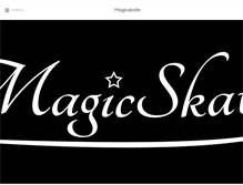 Tablet Screenshot of magicskate.com