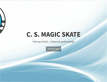 Tablet Screenshot of magicskate.ro